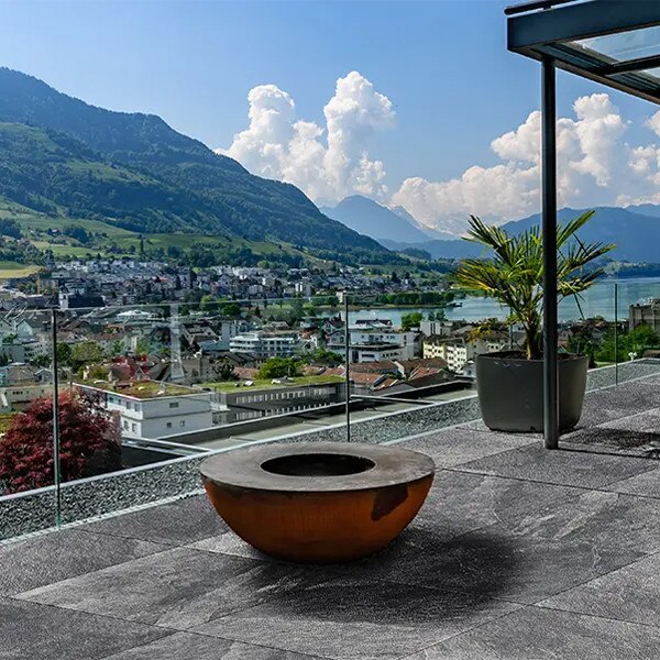 Porcea Rio Black Porcelain Paver